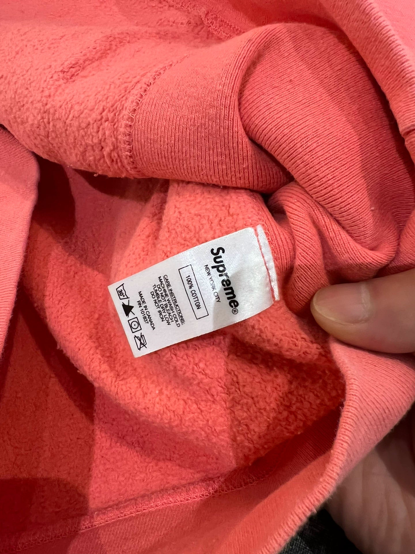 supreme fw20 lcy arc hooded sweatshirt m