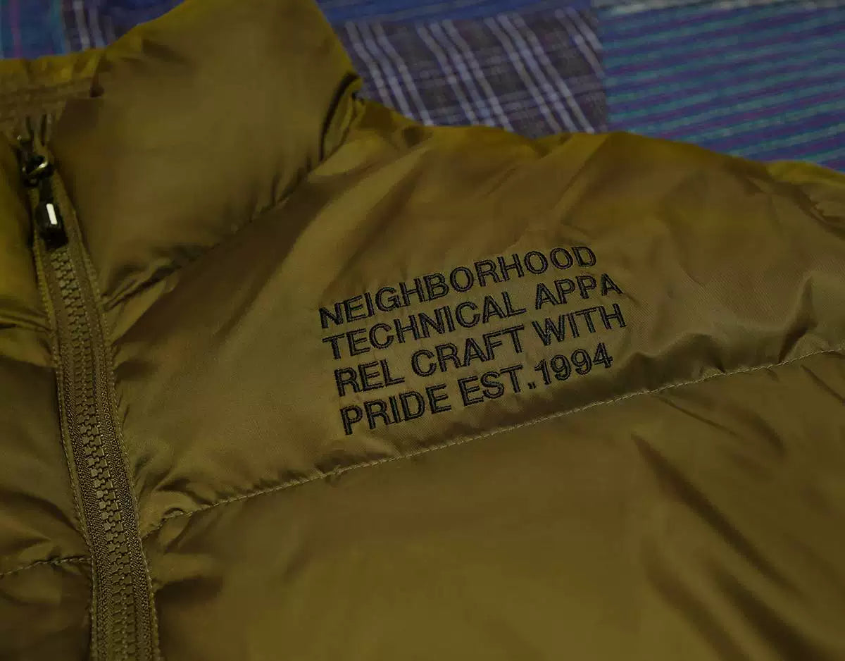 neighborhood 22aw down jacket outerwear