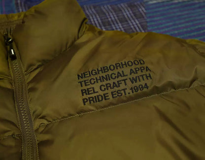 neighborhood 22aw down jacket outerwear