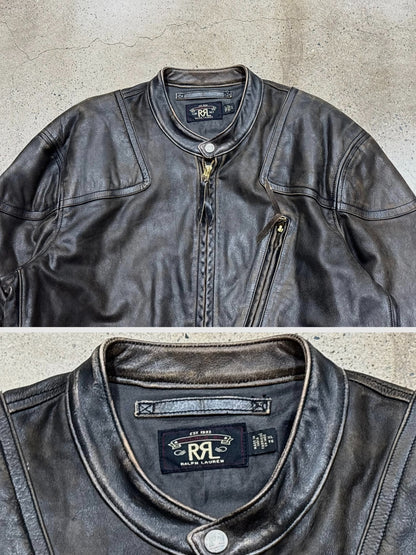 Ralph Lauren RRL Motorcycle Leather Jacket