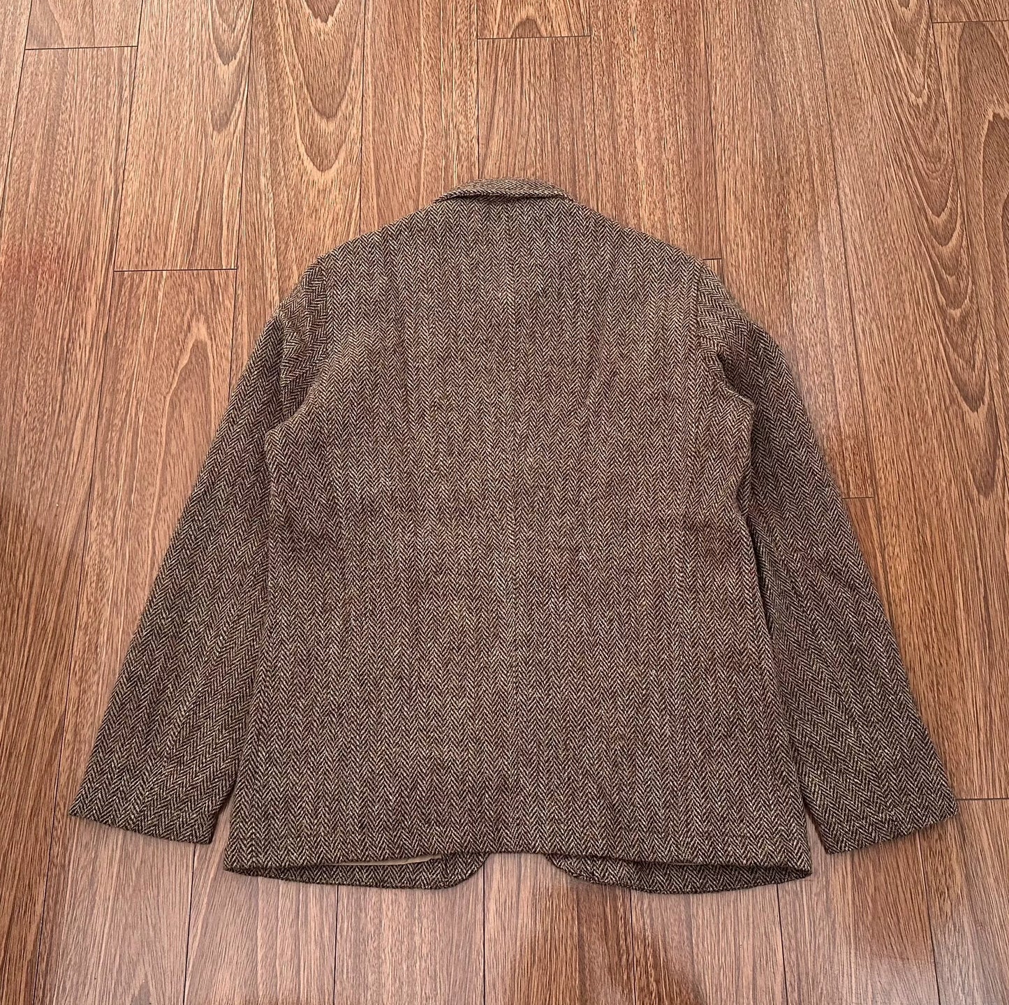 universal works harris tweed jacket s size