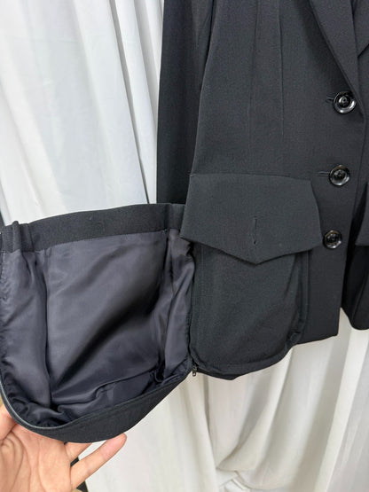 Yohji Yamamoto 23AW Waist-Cinched Jacket