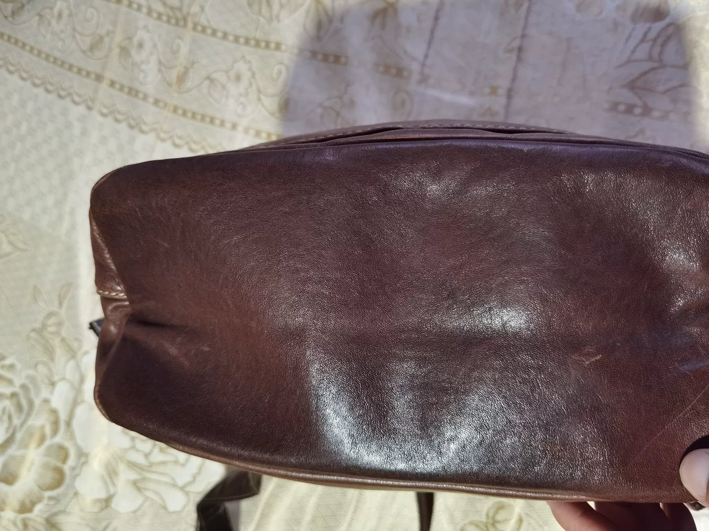 Ralph Lauren Vintage Oil Wax Leather Backpack