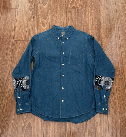 visvim lungta long sleeve patch shirt