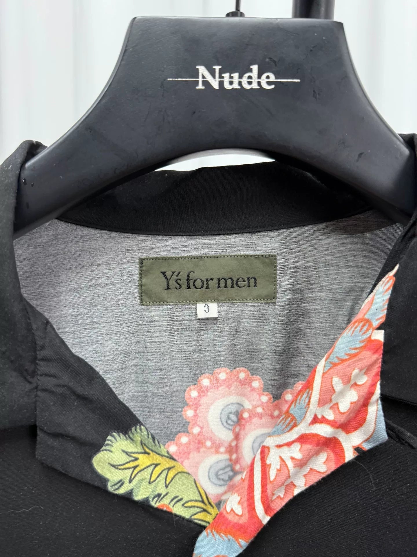 Yohji Yamamoto Y's Floral Shirt