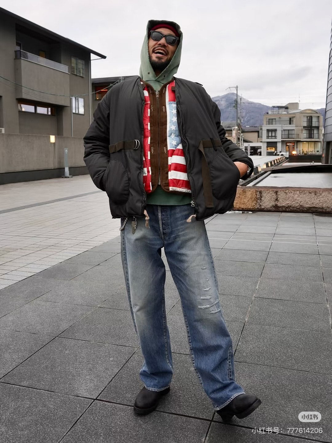 VISVIM C/D Contrary Dept Liner Down Vest