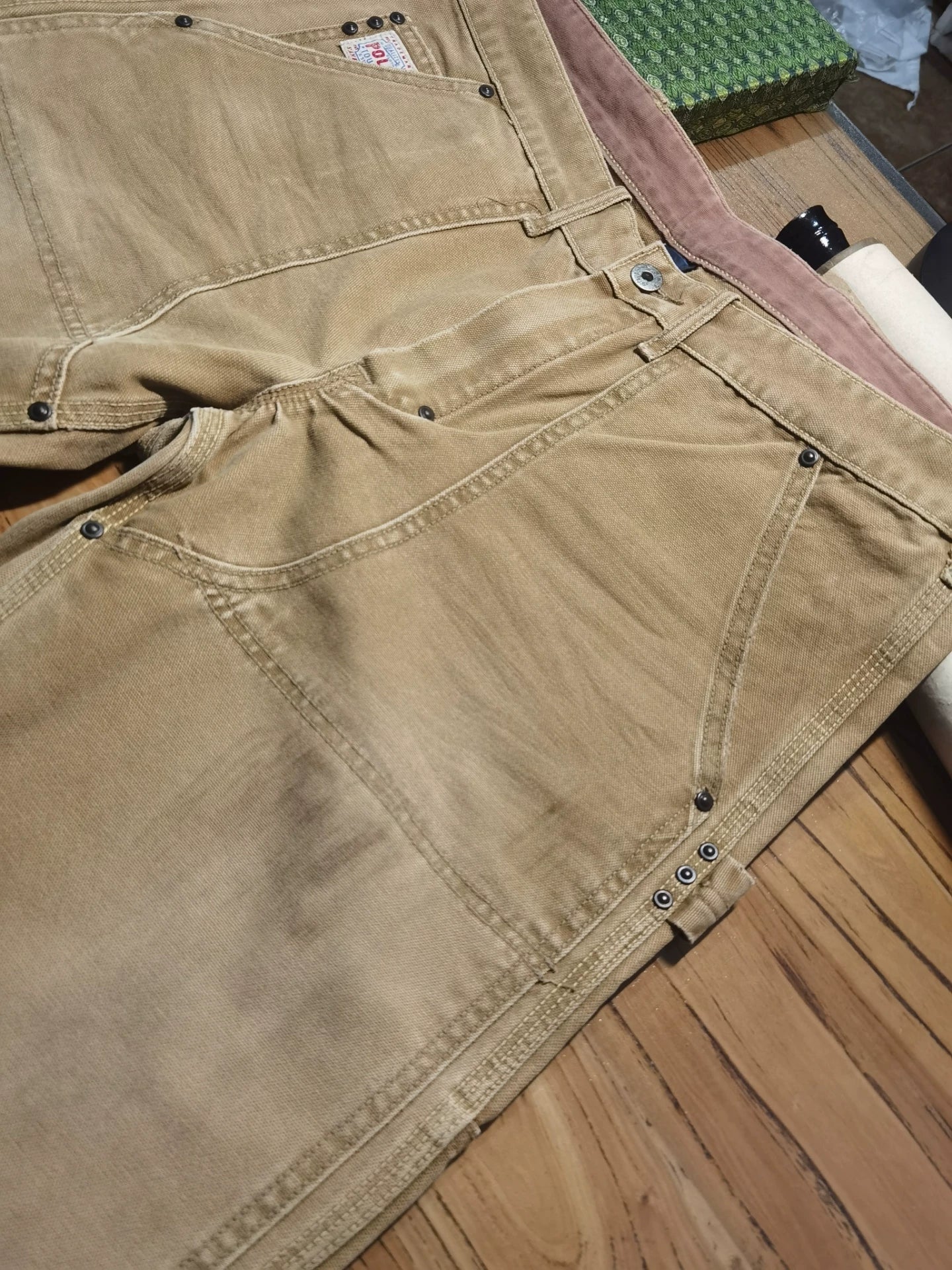 Ralph Lauren Distressed Utility Work Pants