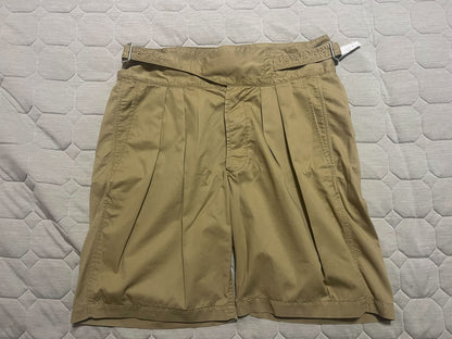 gurkha style khaki shorts