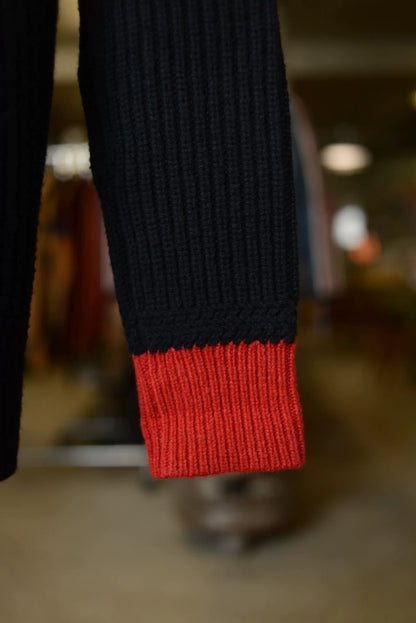 Ralph Lauren Ivy Style Shawl Collar Wool Cardigan