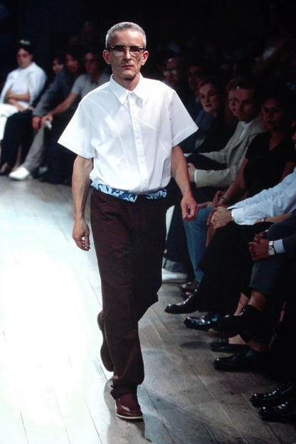 Yohji Yamamoto Black Short Sleeve Shirt