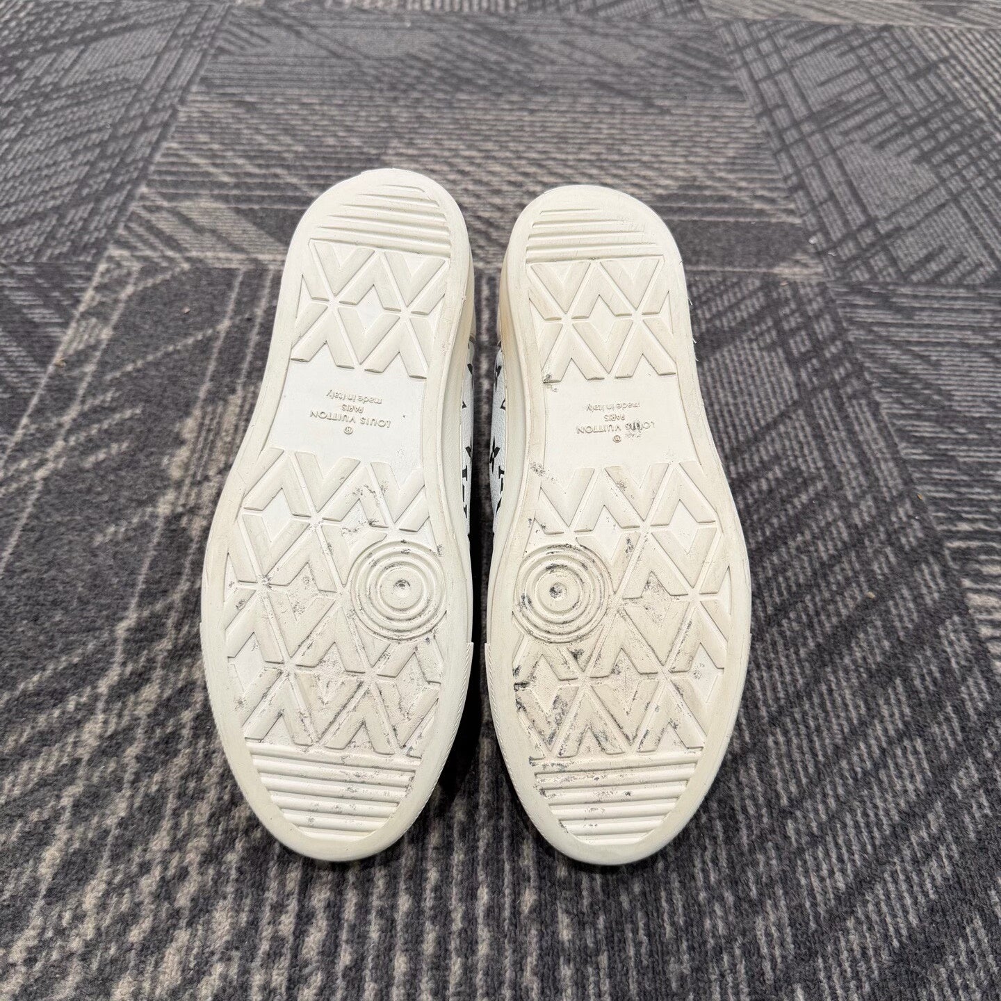 Louis Vuitton Monogram High-Top Sneakers