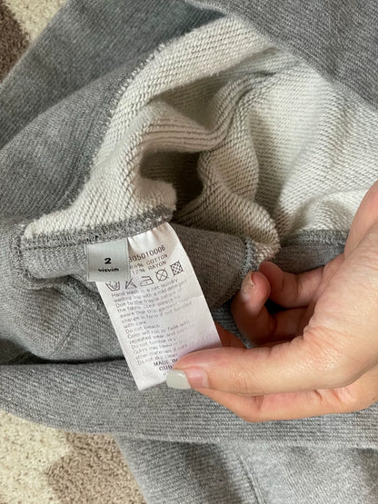 visvim Gray Short-Sleeve Sweatshirt Size 2