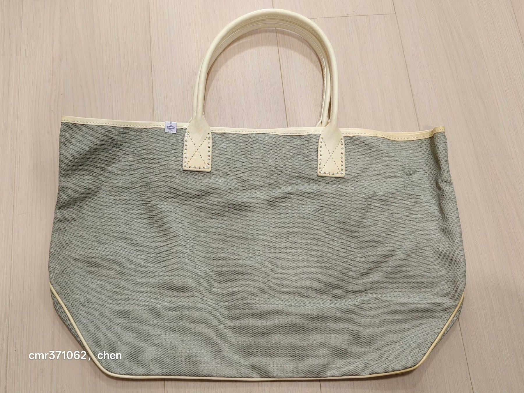 visvim coated canvas tote bag