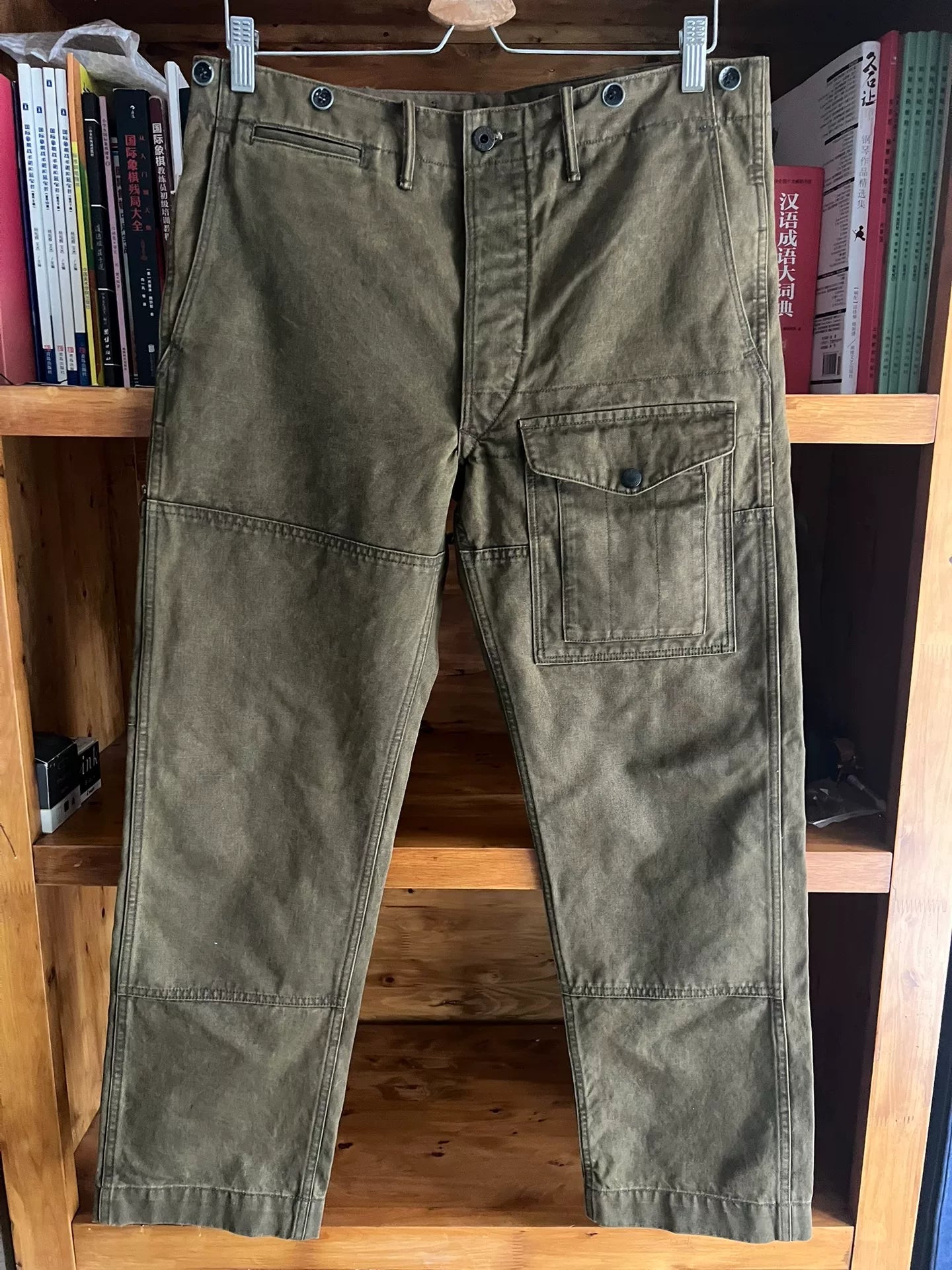 vintage canvas overalls for rugged style