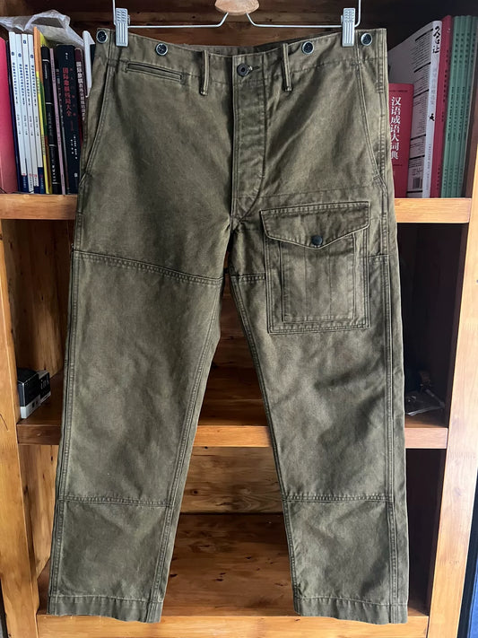 vintage canvas overalls for rugged style