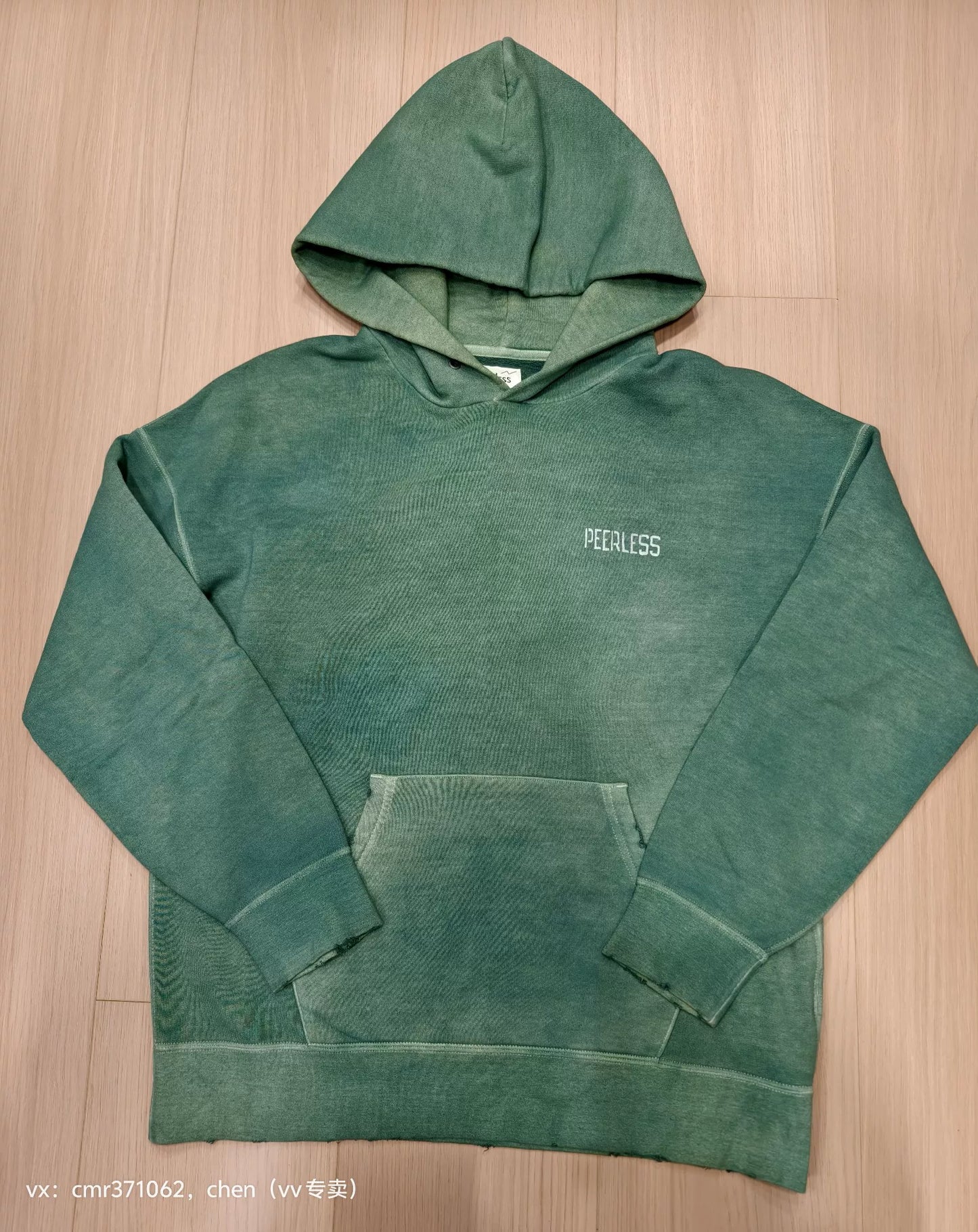 visvim 20AW Peerless Green Hoodie