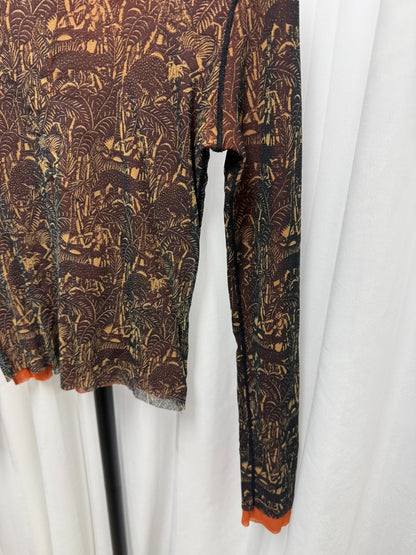 Jean Paul Gaultier Mesh Double Layer Top