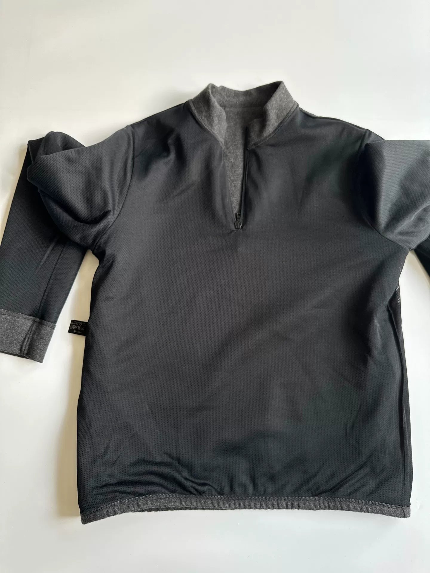 PRADA Half-Zip Wool Pullover Sweatshirt