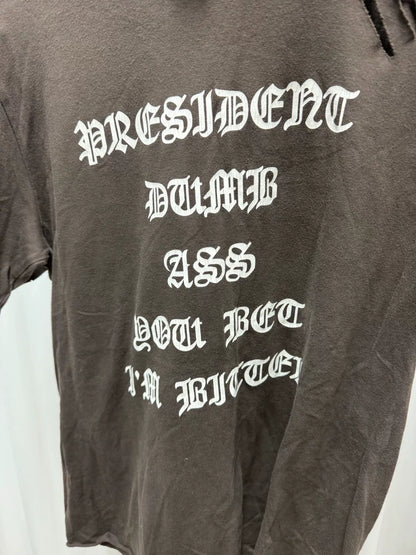 distressed graphic short sleeve tee