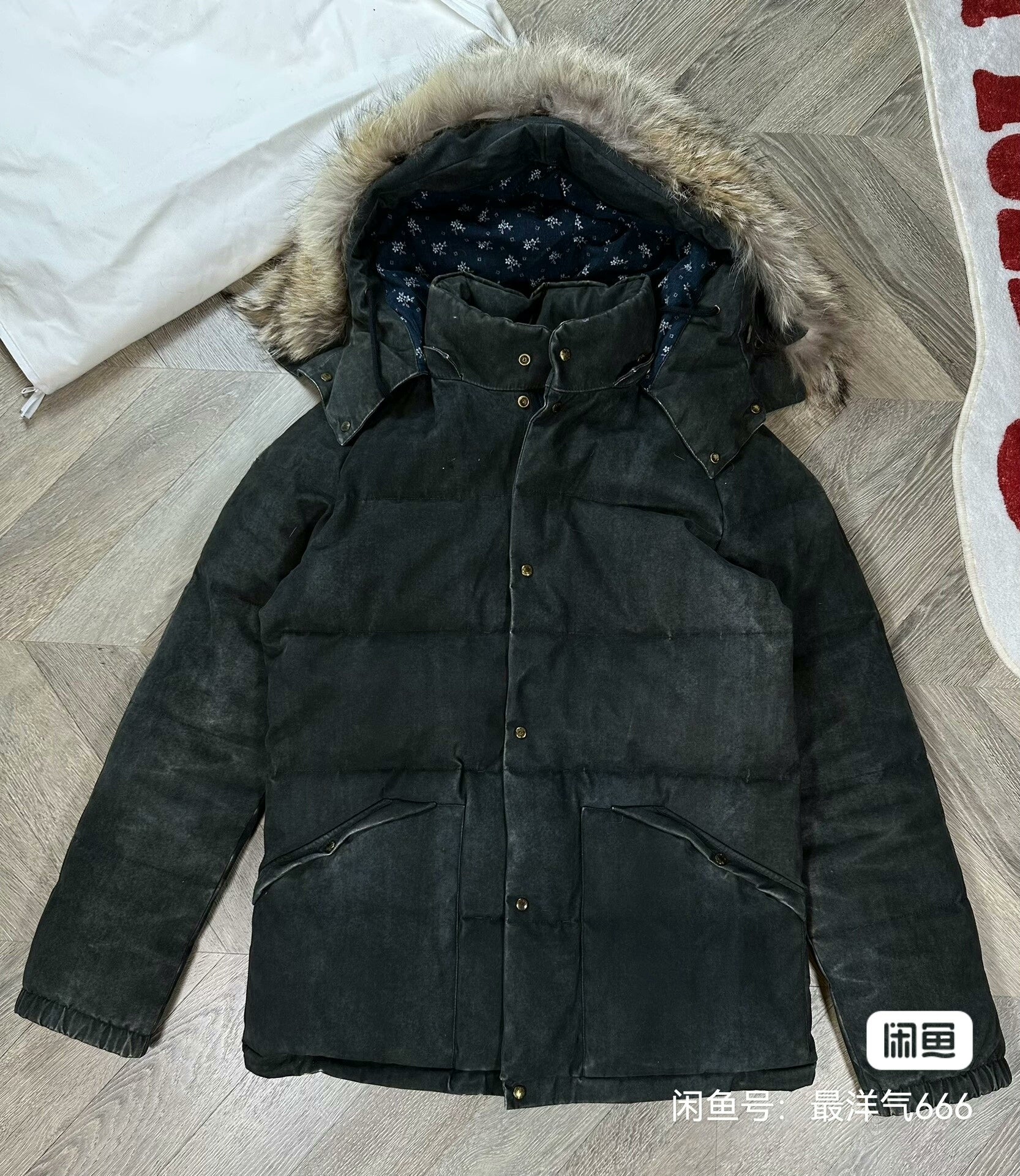 visvim valdez aventura down jacket