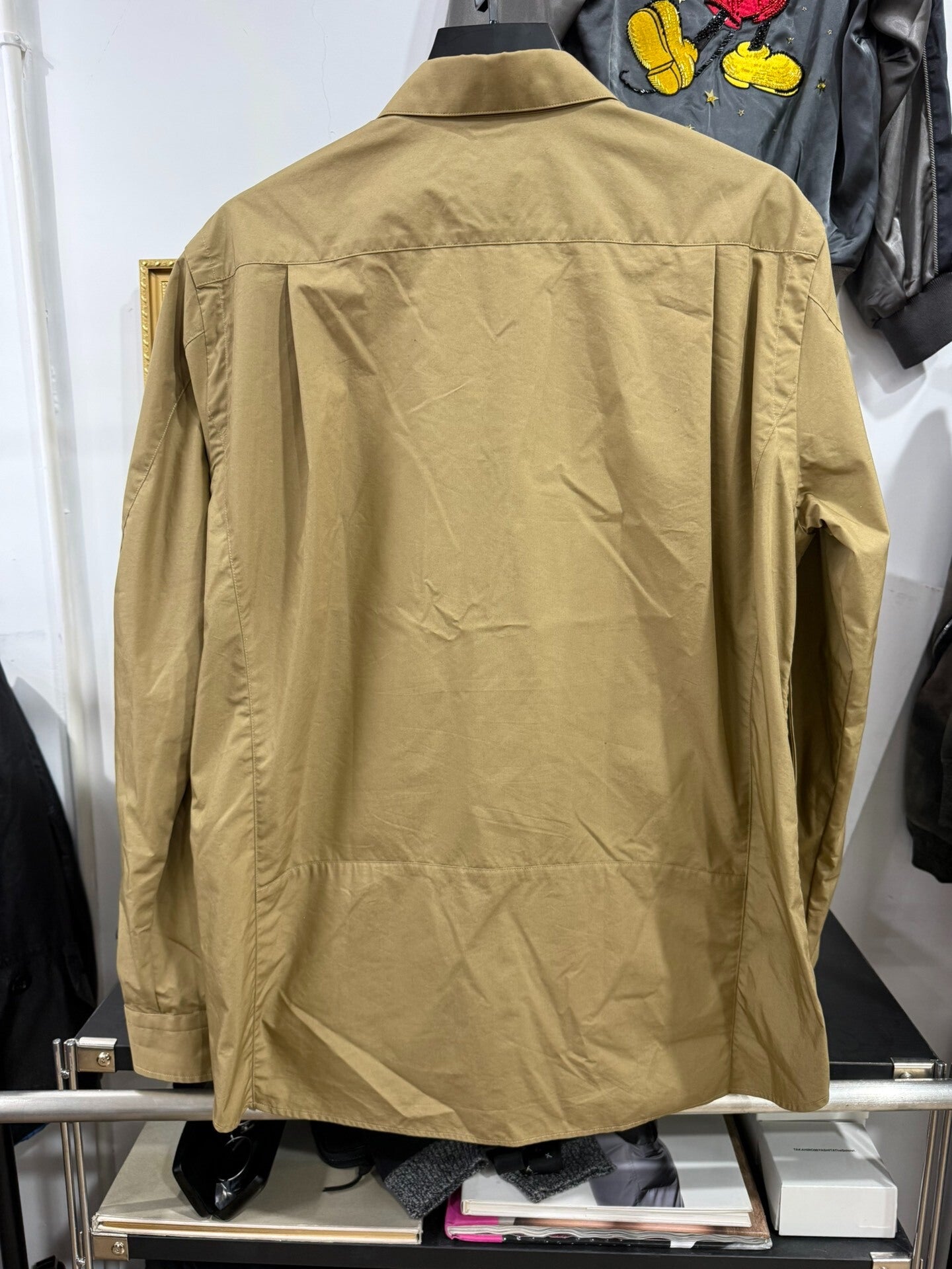 Sacai Spliced Shirt Jacket