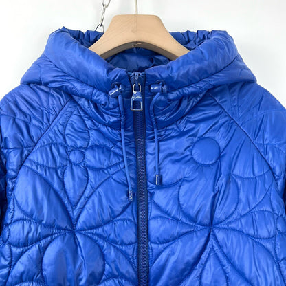 Louis Vuitton Blue Monogram Embossed Jacket