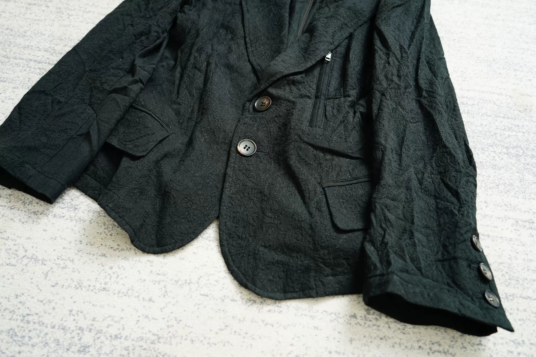 Yohji Yamamoto Jacquard Blazer