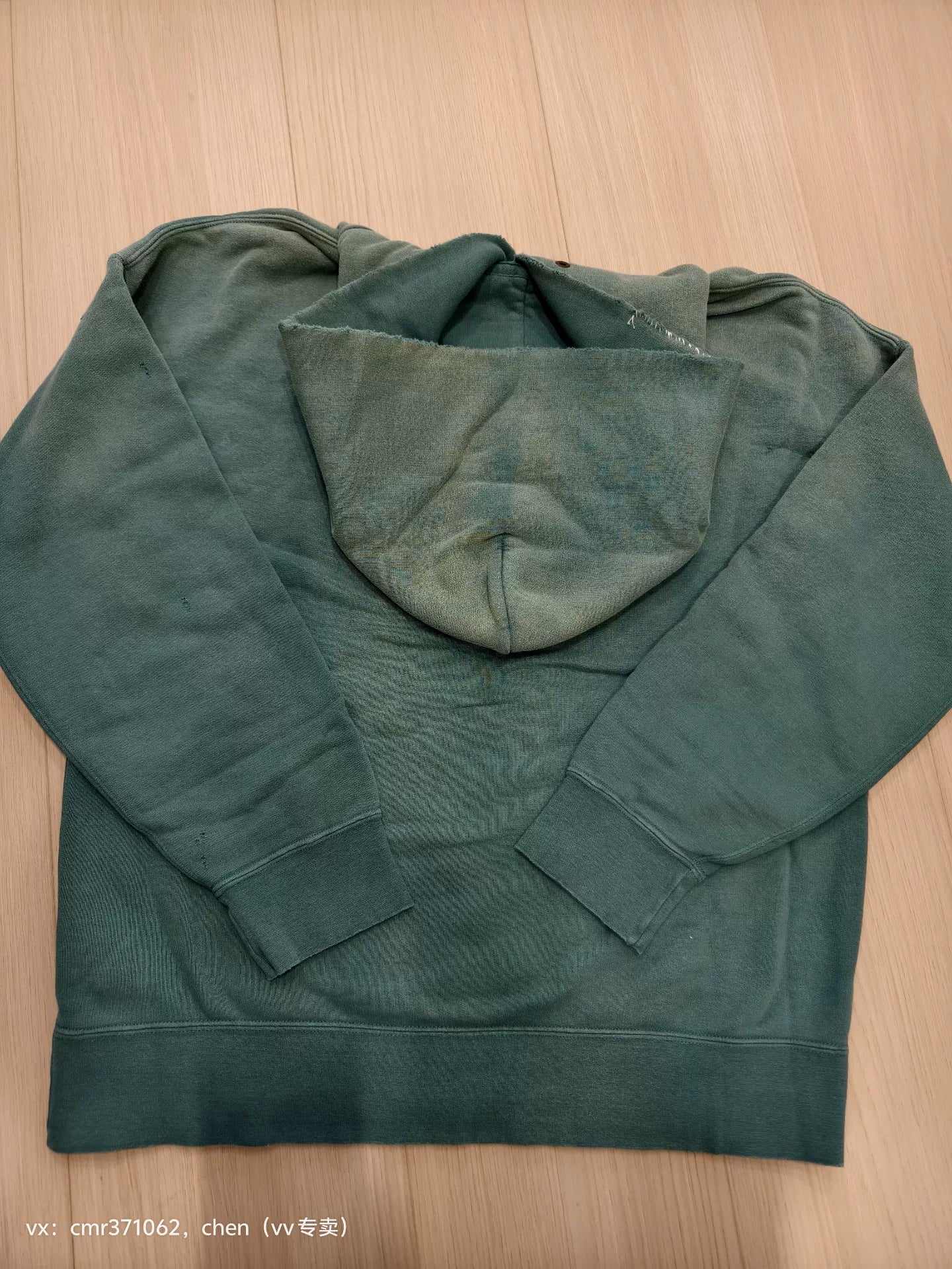 VISVIM 20 ICT JUMBO HOODIE P.O. CRASH