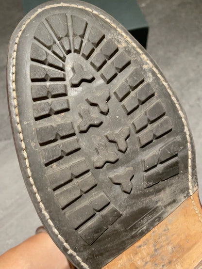 Alden Tanker Boots with Dogtooth Sole