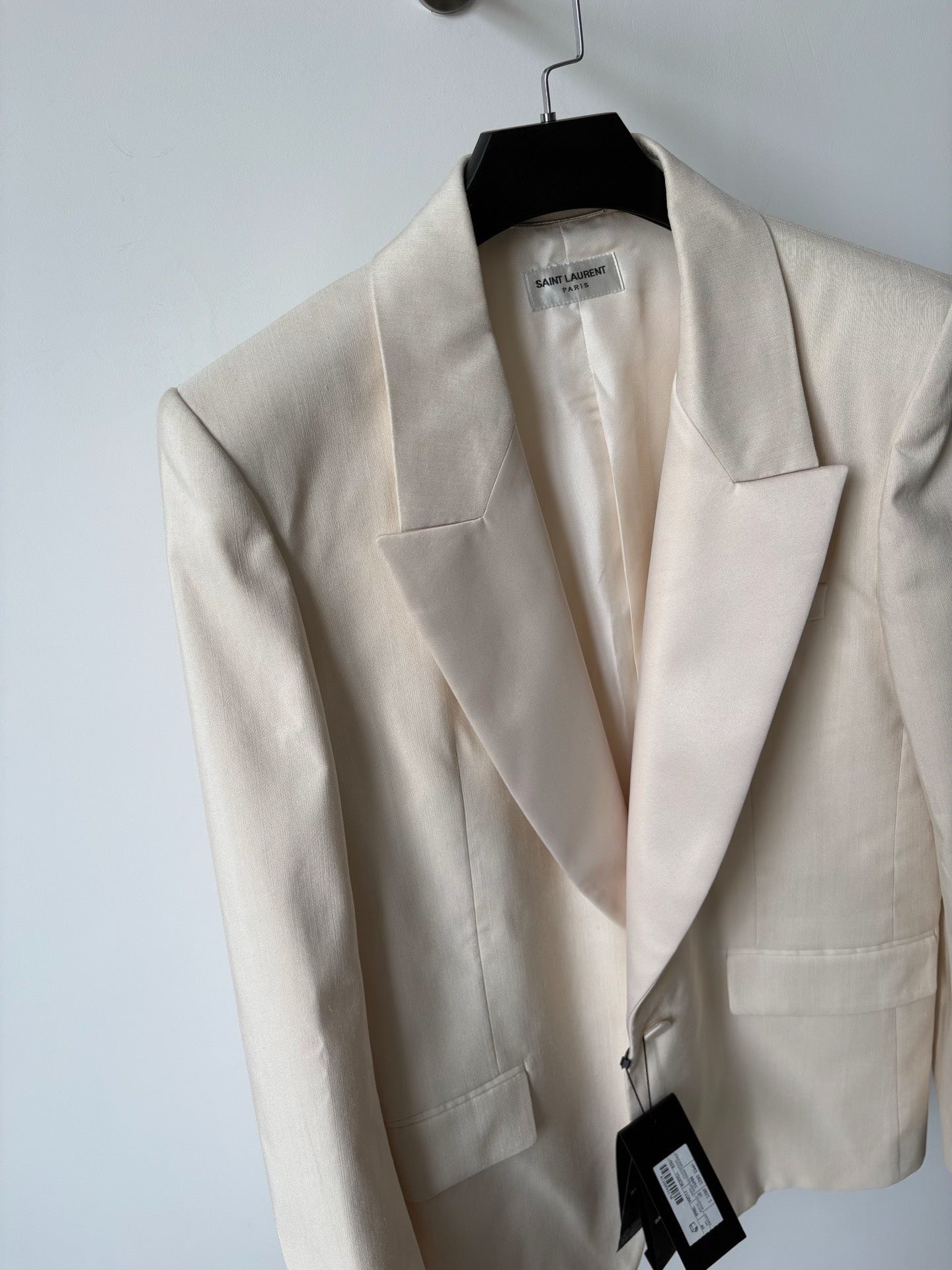 Saint Laurent Runway Padded Shoulder Blazer