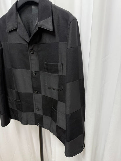 Yohji Yamamoto Plaid Wool Jacket