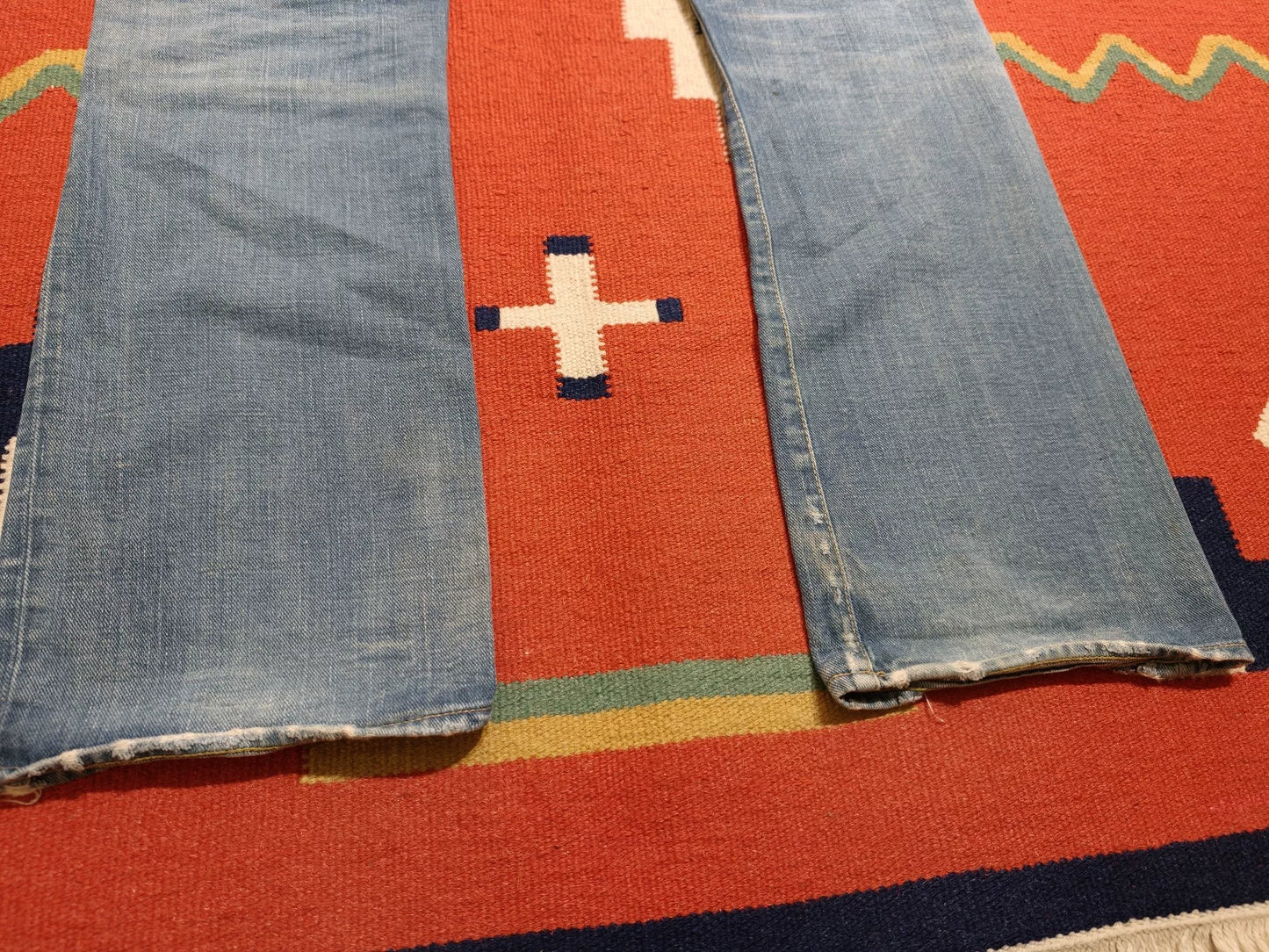 RRL Bootcut Patch Jeans