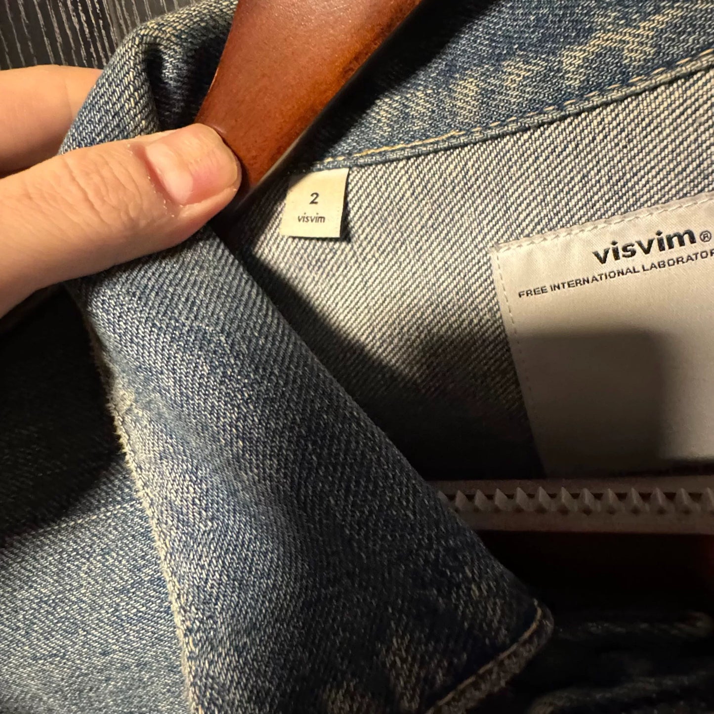 visvim 101 Light Blue Denim Jacket
