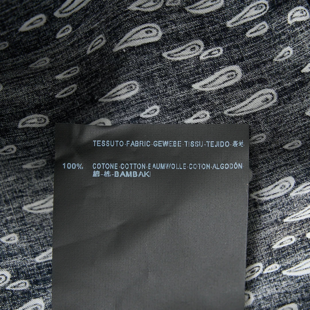 Saint Laurent Men's Teardrop Pattern Shirt