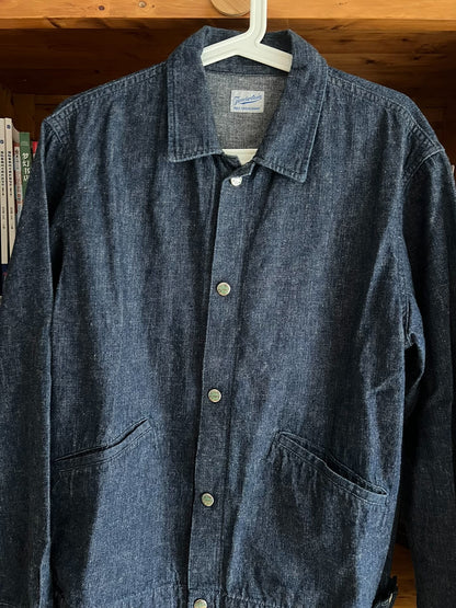 limited edition blue-dyed denim jacket