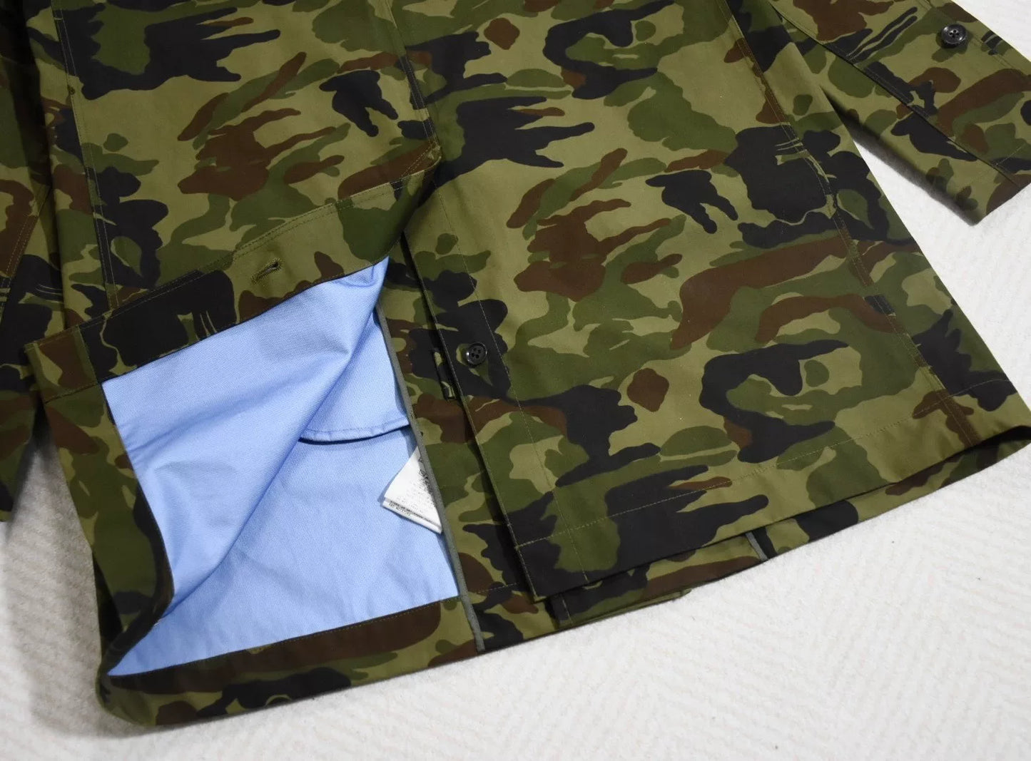 nanamica gore-tex camouflage jacket