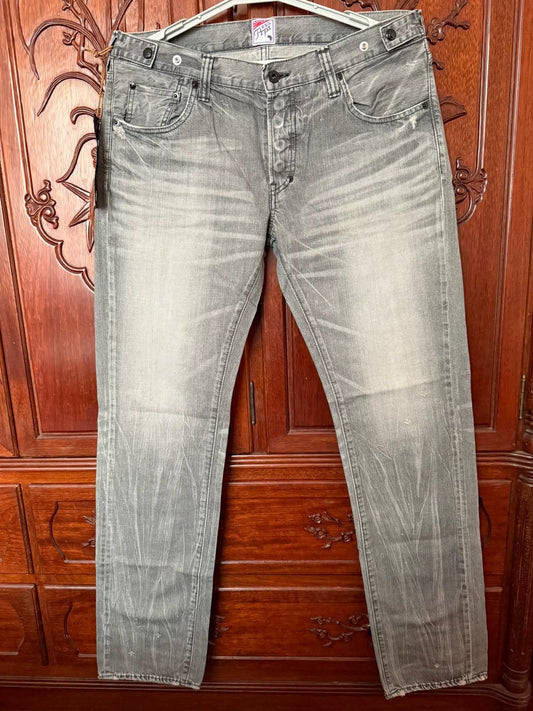 PRPS Men's Vintage Gray Jeans