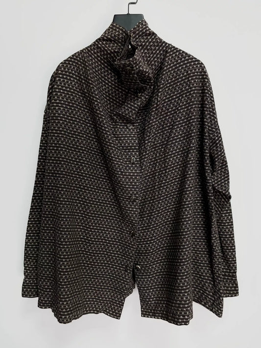 1980s Issey Miyake Silk Blend Shirt