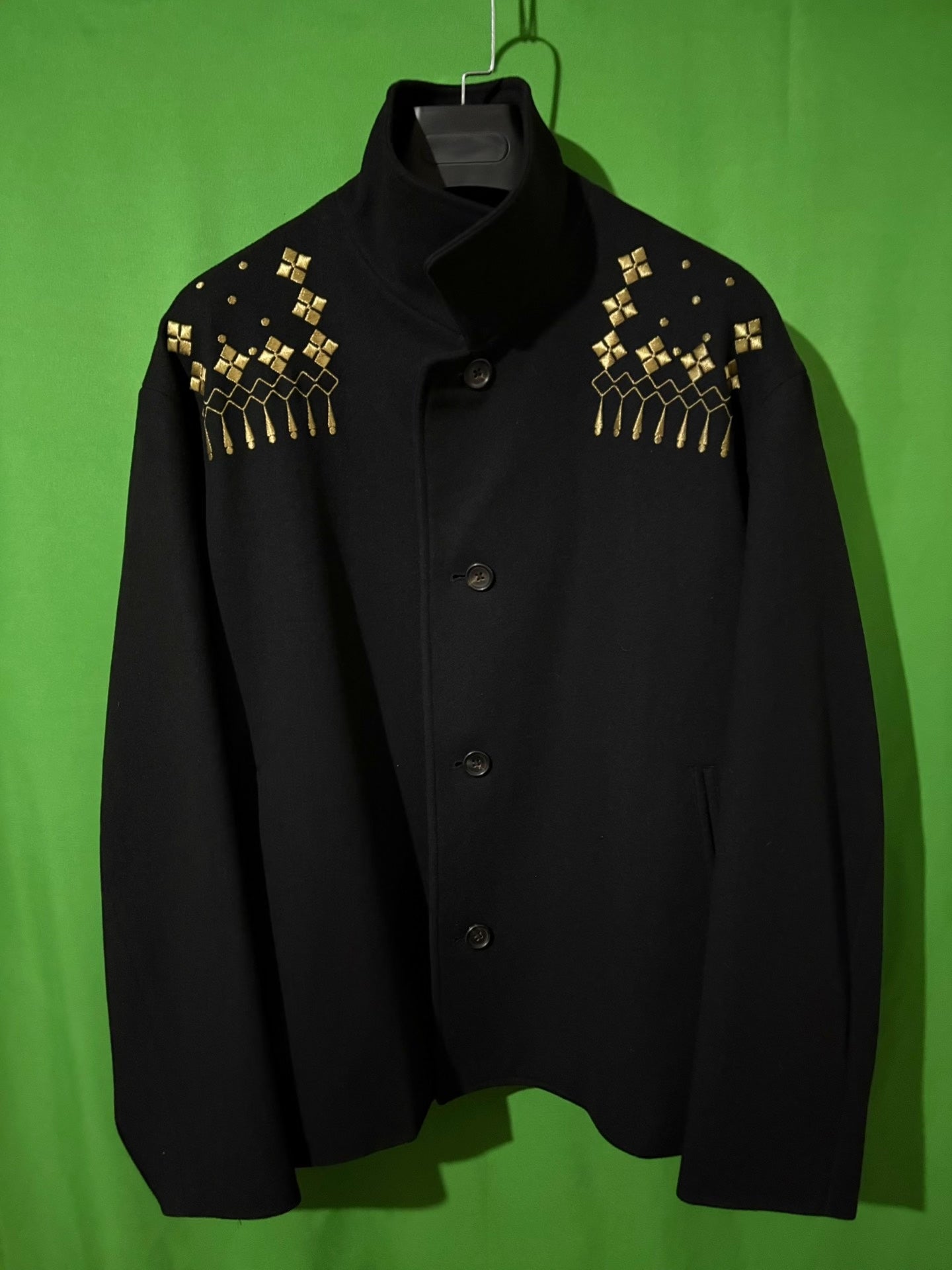 Yohji Yamamoto 92 AW Gold Embroidery Jacket