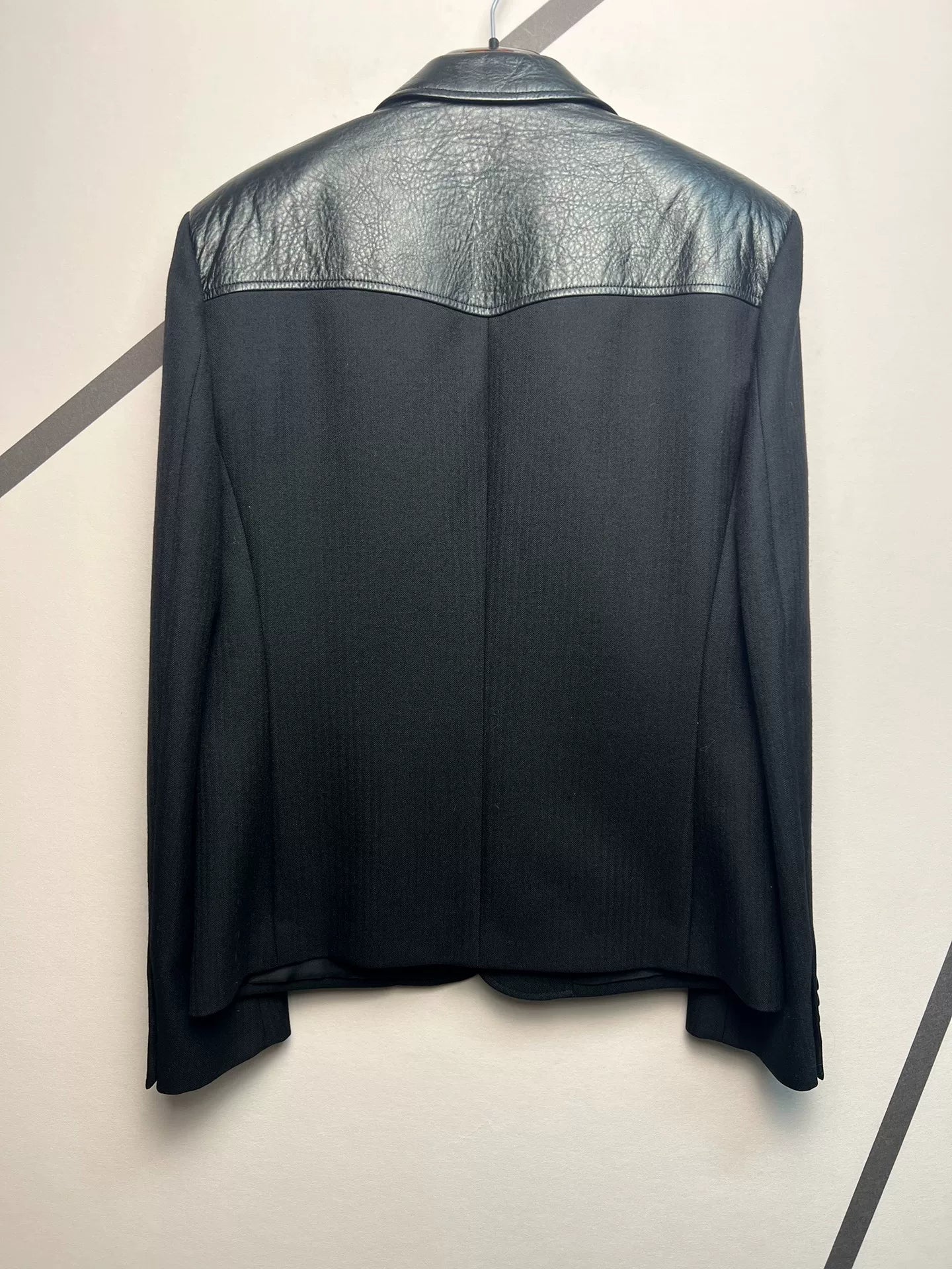 Saint Laurent SLP Sheepskin Wool Blazer