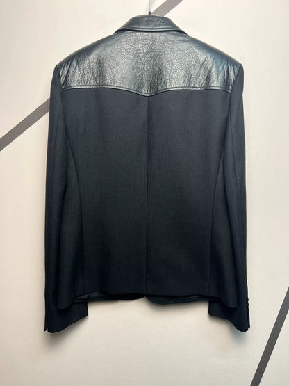 Saint Laurent SLP Sheepskin Wool Blazer
