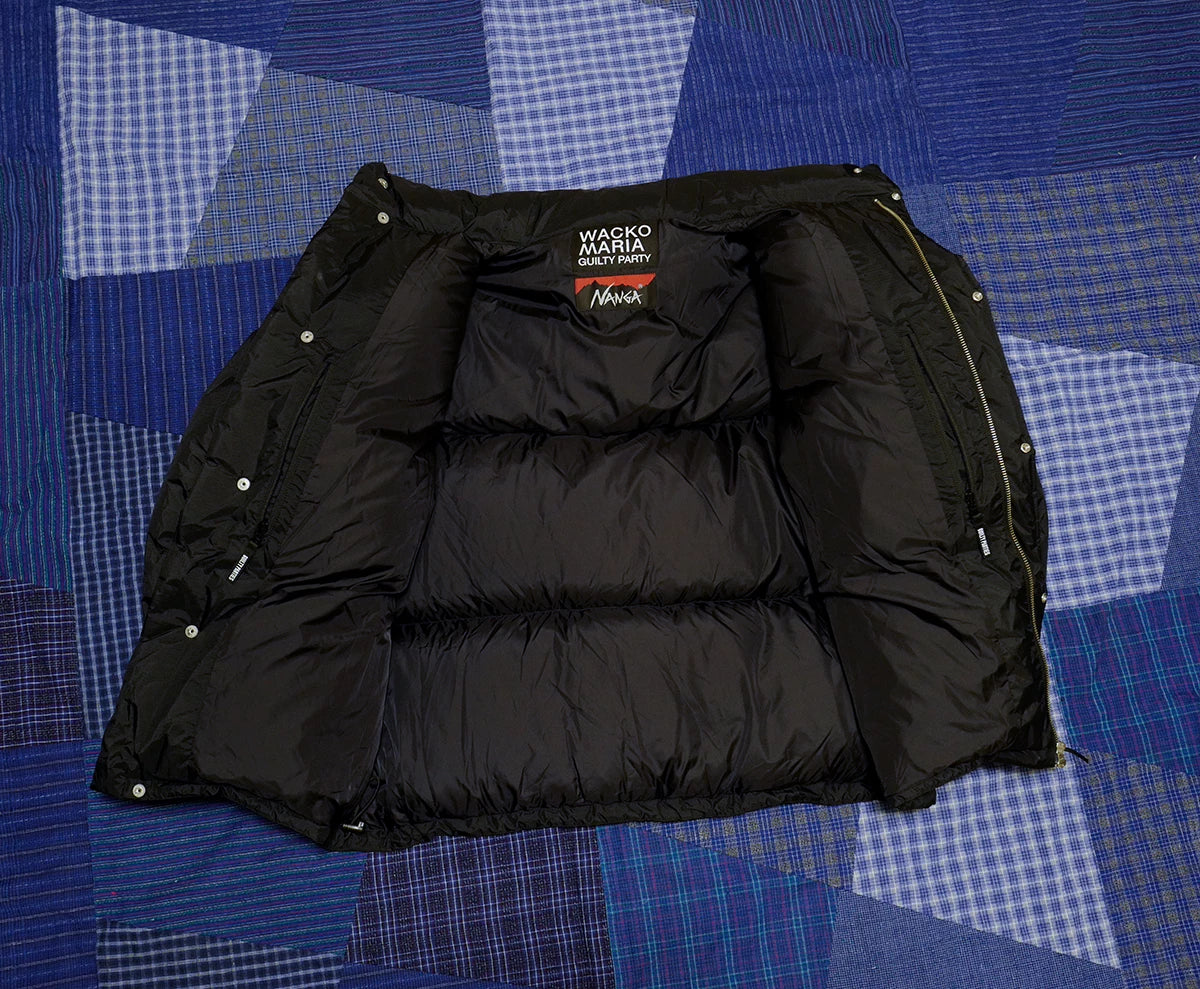 wacko maria nanga down jacket black