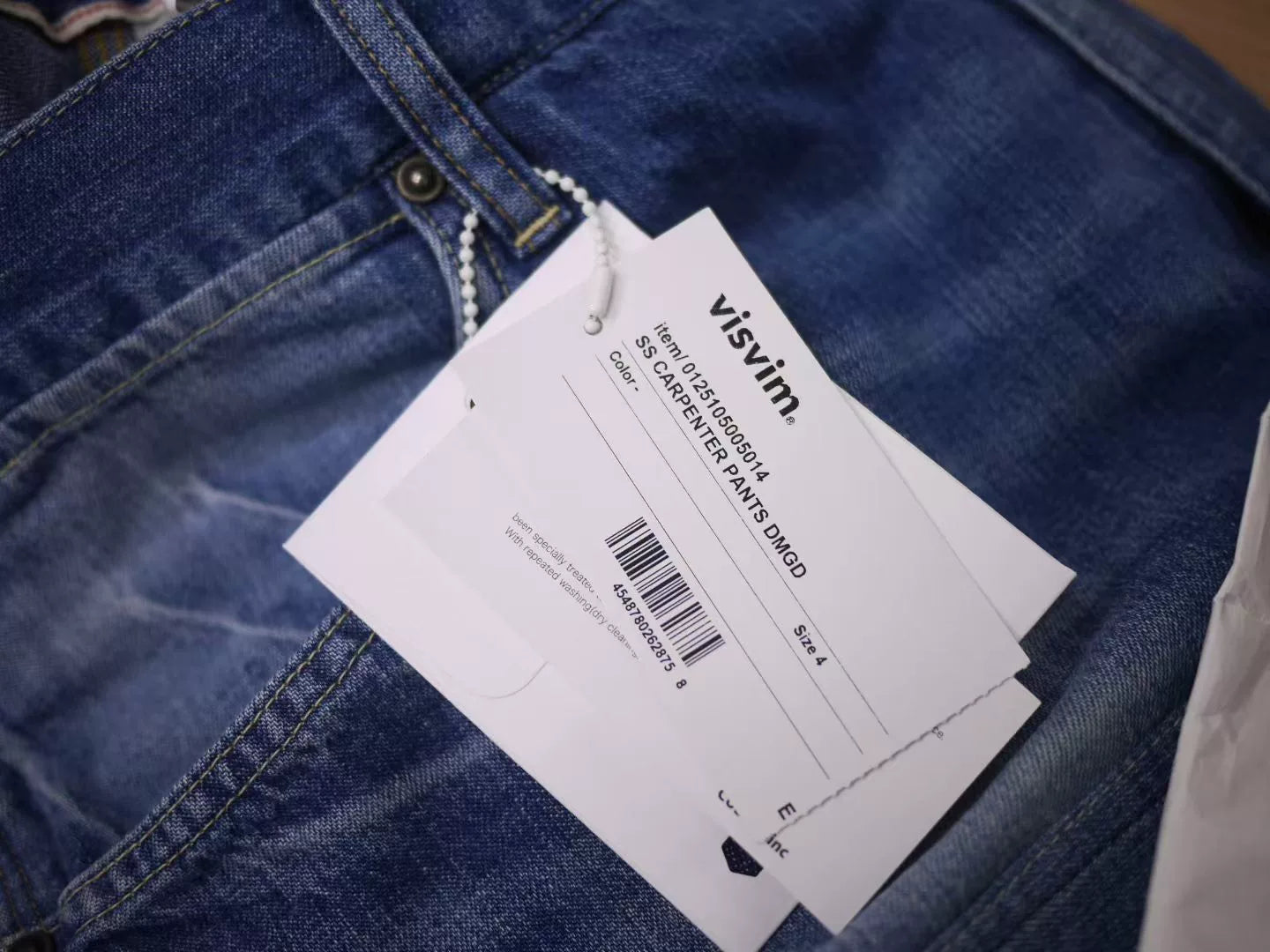 Visvim SS Carpenter Pants DMGD