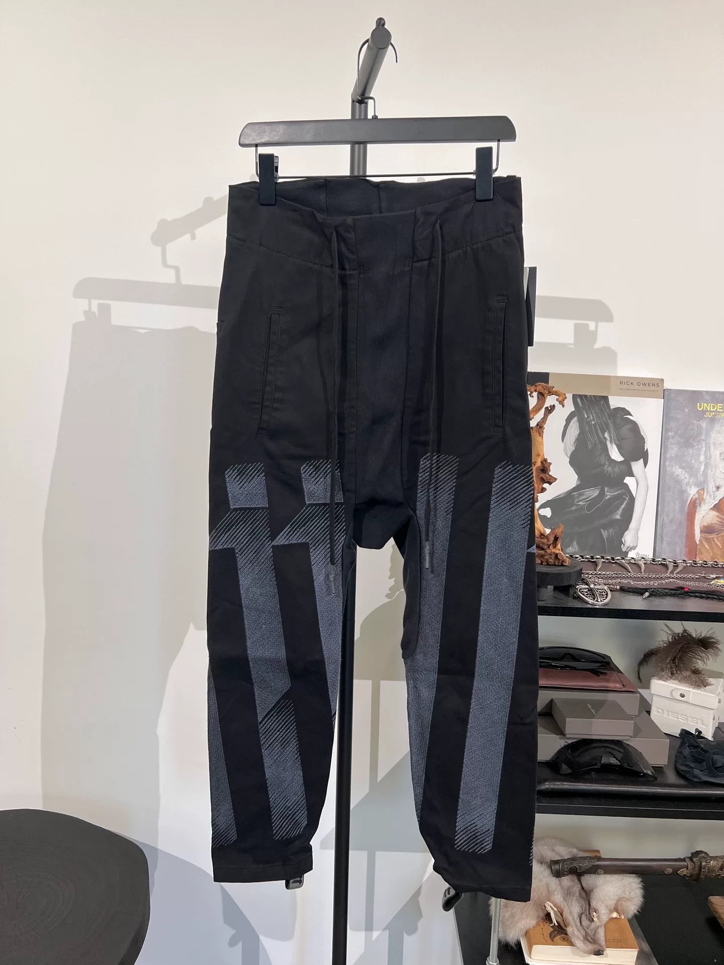 Boris Bidjan Saberi 11bybbs Embroidered Trousers