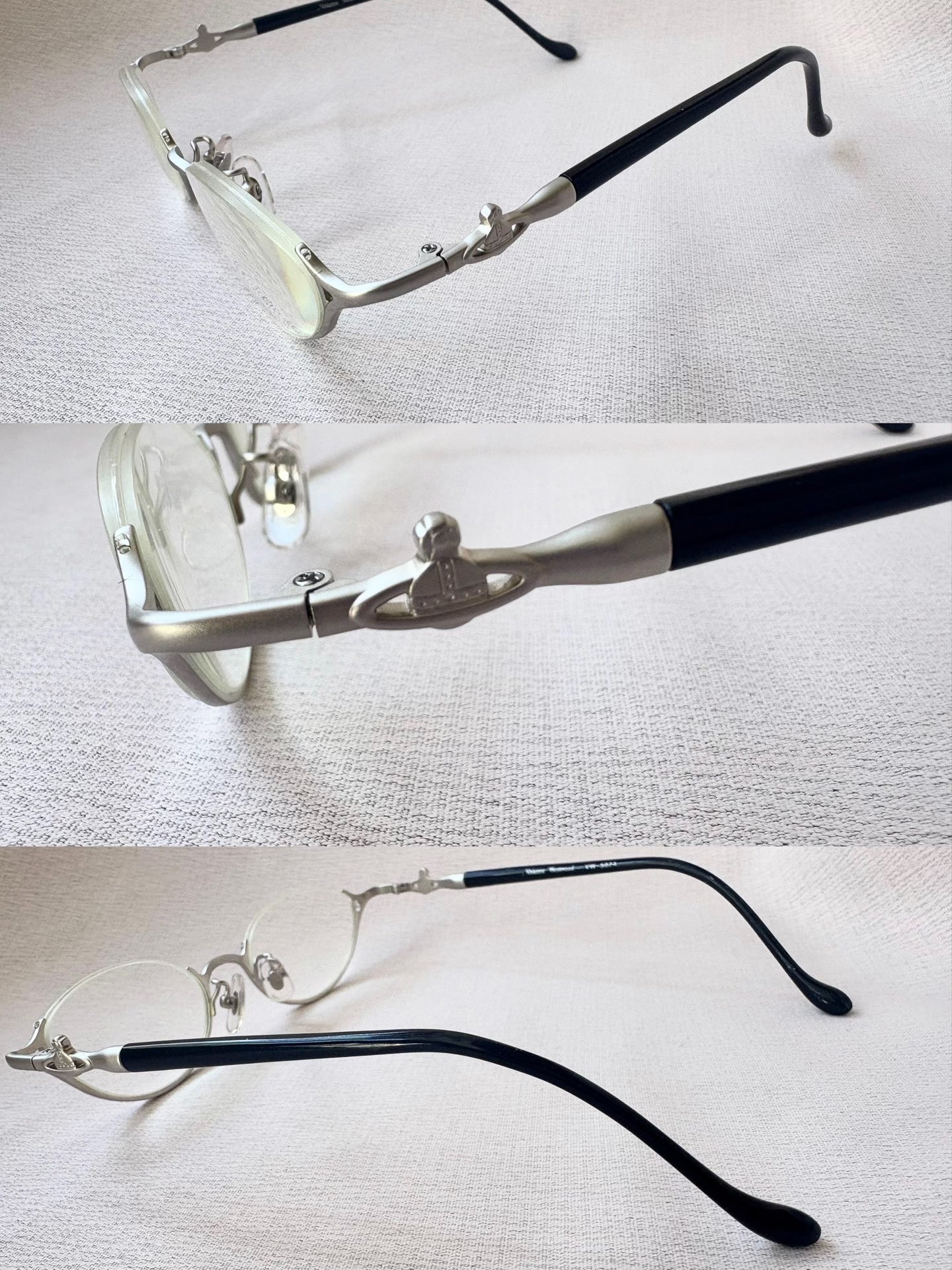 Vivienne Westwood Vintage Silver Saturn Eyeglasses