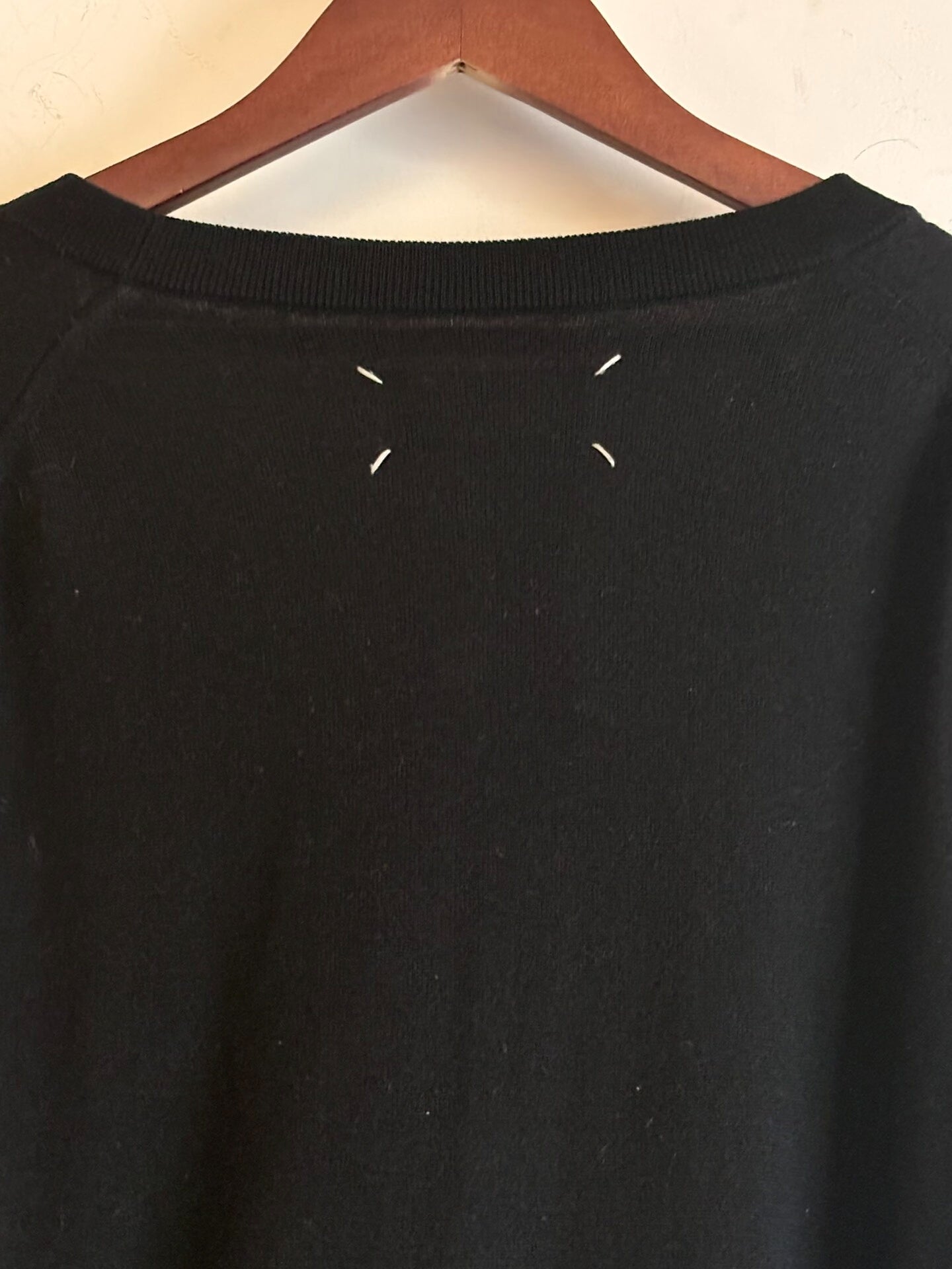 maison martin margiela v-neck cardigan