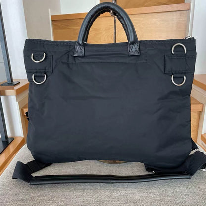 Yohji Yamamoto x Porter Black Shoulder Bag