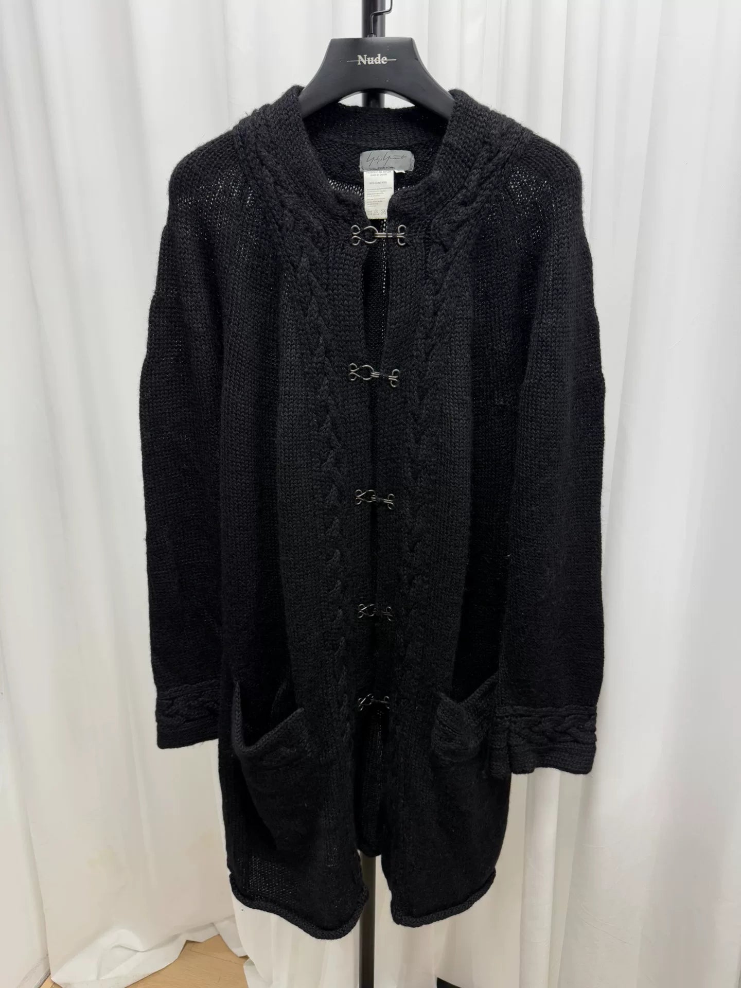 Yohji Yamamoto Pour Homme Sweater Coat M