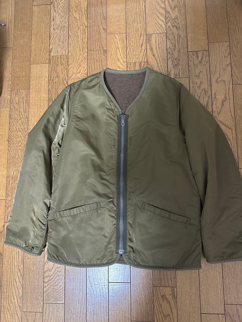 visvim IRIS LINER Olive Green Jacket