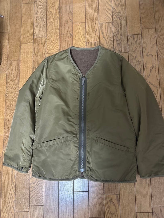 visvim IRIS LINER Olive Green Jacket